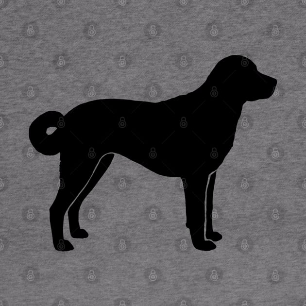 Anatolian Shepherd Dog Silhouette by Coffee Squirrel